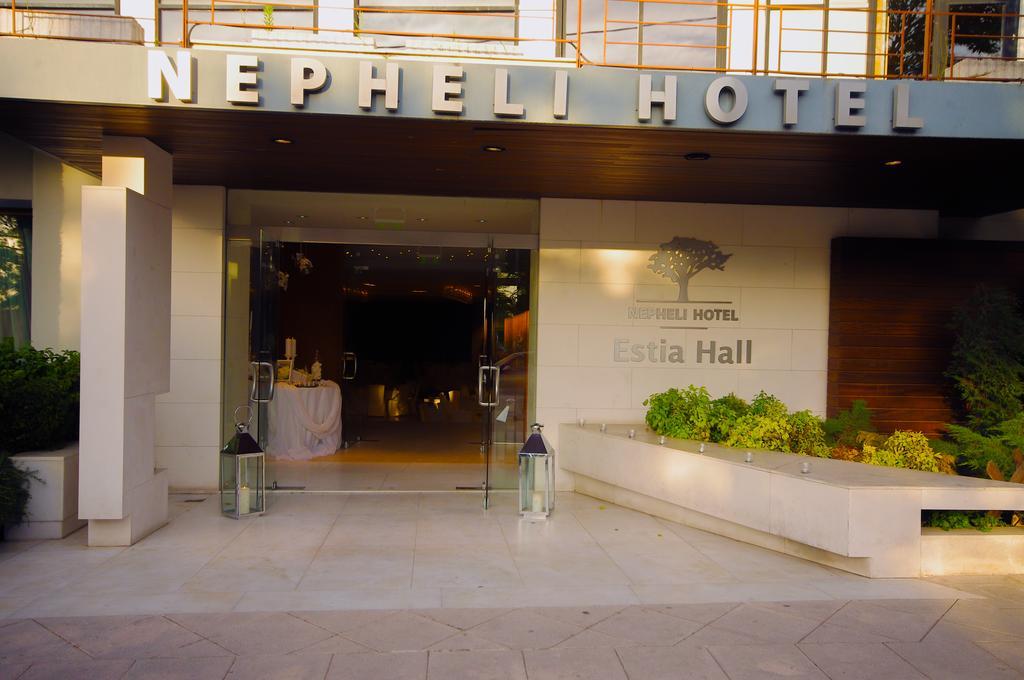 Nepheli Hotel Tesalonika Bagian luar foto