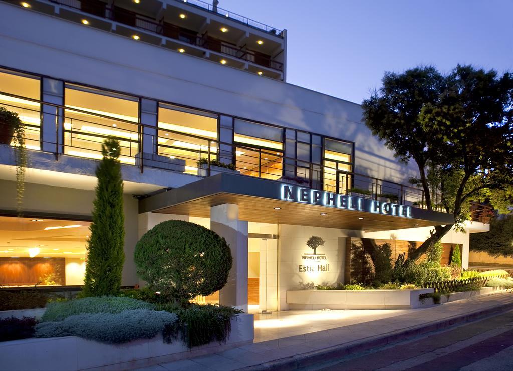 Nepheli Hotel Tesalonika Bagian luar foto