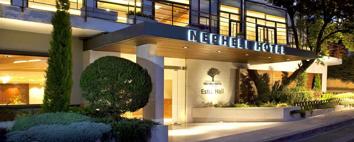Nepheli Hotel Tesalonika Bagian luar foto